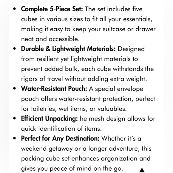 CALPAK Packing Cubes Set (5 Pieces) - Picture 14 of 14